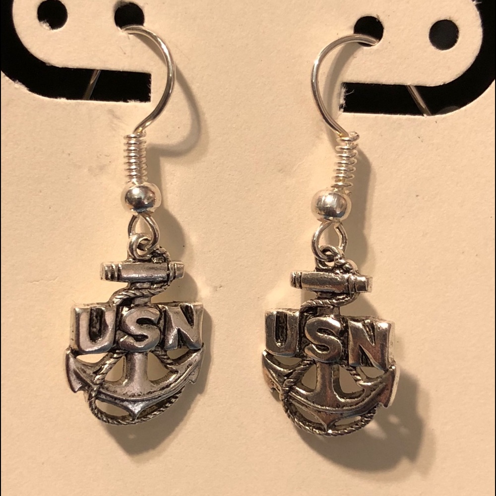 USN Dangle Earrings B-4-40